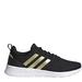 Adidas Shoes | Brand New Women's Adidas Qt Racer 2.0 Running Shoes In Black/White/Gold | Color: Black/Gold/White | Size: Various