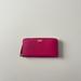 Kate Spade Bags | Kate Spade New York Pink Full Zip Around Continental Saffiano Leather Wallet | Color: Pink | Size: Os