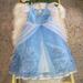 Disney Costumes | Disney Store Cinderella Costume Princess Dress, Size 7/8 | Color: Blue/Silver | Size: 7/8