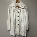 Michael Kors Jackets & Coats | Michael Kors White Trench Coat | Color: Brown/White | Size: M