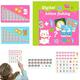 CENRF 5 Pcs Preschool Magnetic Busy Book | Montessori Educational Book Board Toys,Interactive Toy Early Learning Educational Toy for Kids Children 3-year-old