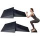 4 Pack Yoga Foam Wedge,Fitness Slant Board Incline Board,EVA Foam Calf Stretch Slant Board For Workout, Exercise, Knee Pad, Footrest Cushion Squats, Foot Stretch And Calf Raise