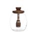 Winston Porter Glass Honey Storage Jar Glass | 6 H x 4 W x 4 D in | Wayfair 3BC14C9D2D5443B5B5BCB7ECE905D858