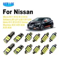 LED Auto Innen beleuchtung Kit für Nissan Micra K11 K12 K13 K14 Altima L31 L32 L33 L34 Note E11 E12