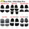 JCD 1 Set Schwarz Ersetzen R1 L1 R2 L2 Trigger Tasten Für PS3 PS4 Pro Slim PS5 Controller Spiel Schlüssel mit Frühling