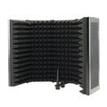 5 Panel Foldable Microphone Isolation Recording Sound Absorber Foam Panel