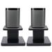 1 Pair Computer Bookshelf Speaker Studio Monitor Stand Desktop Bookshelf Stand