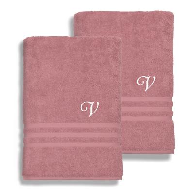 Authentic Hotel and Spa 100% Turkish Cotton 2PC Denzi Bath Sheet Set