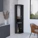 Corner Bar Cabinet Rialto With Three Shelves