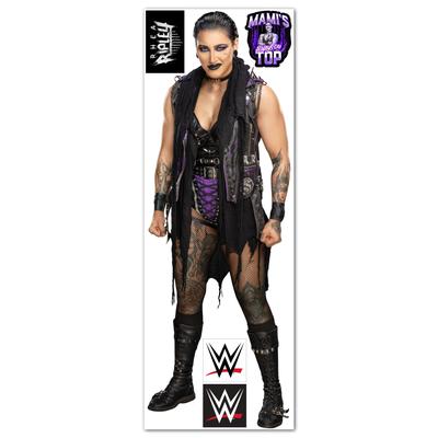 WWE Rhea Ripley Cut Out Wandaufkleber – 120 cm Höhe x 45 cm Breite Image