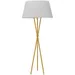 Dainolite Gabriela Floor Lamp - GAB-601F-AGB-WH