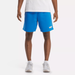 Men's Reebok Identity Logo Mash-Up Shorts in Blue