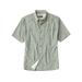 Orvis Men's Open Air Caster Short Sleeve Solid Shirt, Forest/Surf SKU - 921314