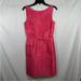Kate Spade Dresses | Euc Kate Spade New York Look For Silver Lining Hot Pink Silk Dress [ Sz 4 ] Q442 | Color: Pink | Size: 4