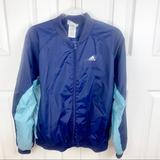 Adidas Jackets & Coats | Adidas L Youth Windbreaker Jacket Blue | Color: Blue | Size: Lb