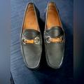 Gucci Shoes | Men’s Black Gucci Leather Bamboo Bit Loafer Driver. Size 9 1/2. | Color: Black | Size: 9.5