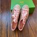 Kate Spade Shoes | Keds Kate Spade Triple Kick Glitter Rose Gold With Satin Laces. Like New! | Color: Gold | Size: 8.5