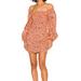 Free People Dresses | Brand New With Tags Free People “Smock It To Me Mini” Peach Dress Size Small | Color: Orange/Pink | Size: S