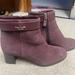 Kate Spade Shoes | Kate Spade Morgan Bootie Purple Suede Size 10 | Color: Purple | Size: 10