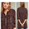 Anthropologie Jackets & Coats | Anthropologie Ett:Twa Tweed Berwyn Jacket Multicolored Pockets Open Front Nwt | Color: Black | Size: S