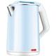 BROGEH Kettles,Household Kettle Large Capacity 1500W High Power for Fast Heating Tea Kettle, Stainless Steel Kettle 2L, Cordless Kettle Auto Shut-Off/Blue hopeful