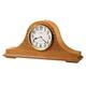 Howard Miller Nicholas Mantel Clock 635-100 – Golden Oak Wood with Quartz & Single Chime Movement