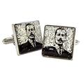 Cufflink Tyler and Tyler The vanisher Glitter - gray - Tyler & Tyler