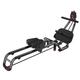 NOALED Foldable Rowing Machines Foldable Sit Up Bench Fitness Smart Home Foldable Fitness Equipment Indoor Rowing Device Load-Bearing 110KG Mini Rowing Machine Supine up Exercise Equipment Black