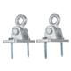 1 Set Swing Hanging Buckle Sturdy Swing Hanger Outdoor Swings for Kids Outdoor Kids Swing Kids Swings Swing Utensil Stable Swing Hanger Installation Tool Cast Steel The Swing Child