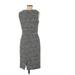 Brooks Brothers Casual Dress - Sheath: Gray Marled Dresses - Women's Size 6