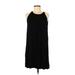 MICHAEL Michael Kors Casual Dress - Shift: Black Solid Dresses - Women's Size Medium