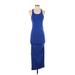 Michael Stars Casual Dress - Bodycon: Blue Dresses - Women's Size X-Small