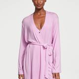 Women's Victoria's Secret Ribbed Modal Short Robe