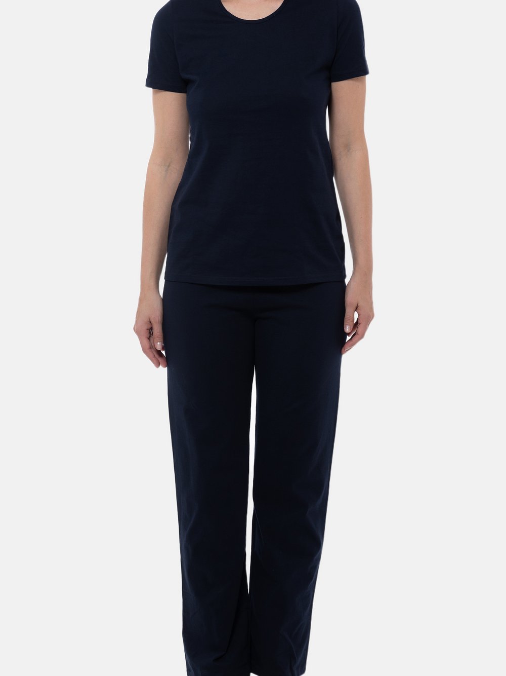 Ammann Schlafanzug Organic Cotton Damen marine, 36 Image