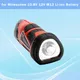 Torche électrique portable lampe de travail lampe de poche lumière LED Milwaukee 10.8V 12V