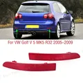Paraurti posteriore Coda Indicatori di direzione Riflettore Copertura della lampada fendinebbia per VW Golf V 5 MK5 R32 2005 2006 2007 2008 2009