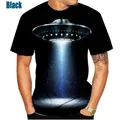 Neue Alien-Bilds erie Spaß gedruckt lässig T-Shirt Rollenspiel Männer Unisex Hip Hop Rundhals
