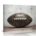 COMIO Football Decor Wall Art Vintage Football Sport Poster Wall Decor Inspirational Quotes Rugby Pictures Canvas Prints Football Gift Artwork Home Decor For Room Bedroom Gym