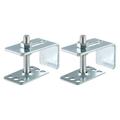 2Pcs Undermount Sink Clips Stable Brackets for Kitchen Countertop Bathroom A