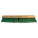 20724 Push Broom Head 3-Inch Green Flagged Recycled Pet Plastic 24-Inch