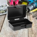 Colaxi Tool Box Storage Case Container Multi Use Safe Carrying Tool Storage Case Hard Case Hardware Organizer for Workplace Household 12cmx8cmx2.5cm