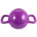 Yoga Fitness Kettle Bell Water Kettle Bell Double Handles Sports Equipment for Man Woman (Flat Base Pattern Purple)