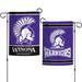 Winona State University Warriors 12.5â€� x 18 Double Sided Yard and Garden College Banner Flag Is Printed in the USA