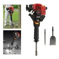 1900W 2 Stroke 52CC Gas Powered Excavator Garden Tree Digger Shovel Drilling Machine Pit Digger