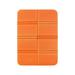 Yarino Soft Chair Seat Pillow Cushion Pads Outdoor Seat Cushion Folding Foam Portable Picnic Mat Heat Insulation Moistureproof Mat- Orange