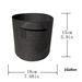 Hxoliqit 1/2/3/5/7 Gallon Grow-bag Heavy Thickened Nonwoven Plant Fabric Pot with Handles(Multi-color) Garden Supplies Decorate Your Garden