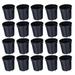 20pcs Thicken Plant Nursery Pots Garden Flower Nursery Pots Plastic Planter Pots