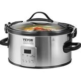 VEVOR Slow Cooker,Pot Digital Slow Cookers with 20 Hours Max Timer,for Home/Commercial Use