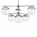 Elegant Lighting Eclipse 6 Light 36" Wide Chandelier with Clear Glass