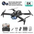 Drone for Kids 10-12 Drones for Adults New 4K Camera Rc Drone Dual Camera 360Âº Flip RC Quadcopter with Function Obstacle Avoidance Gesture Control Brushless Motor Speed Adjustment
